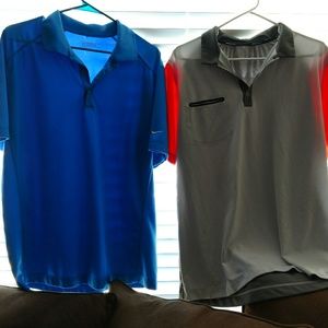 Nike Dri-fit golf shirts